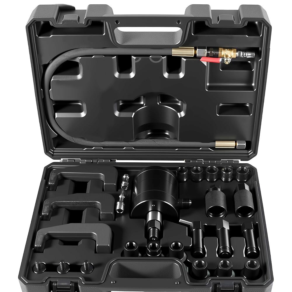 24pcs 신형 디젤 인젝터 제거 풀러 공압식 추출기 키트 자동차 공구 (보쉬 델파이 지멘스 덴소용) 211,600원