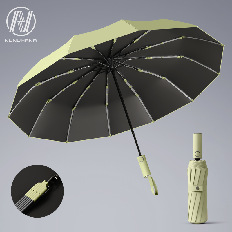 NUNUHANA 원터치 3단 접이식 암막 자동 우산 양산 DM38 15,800원