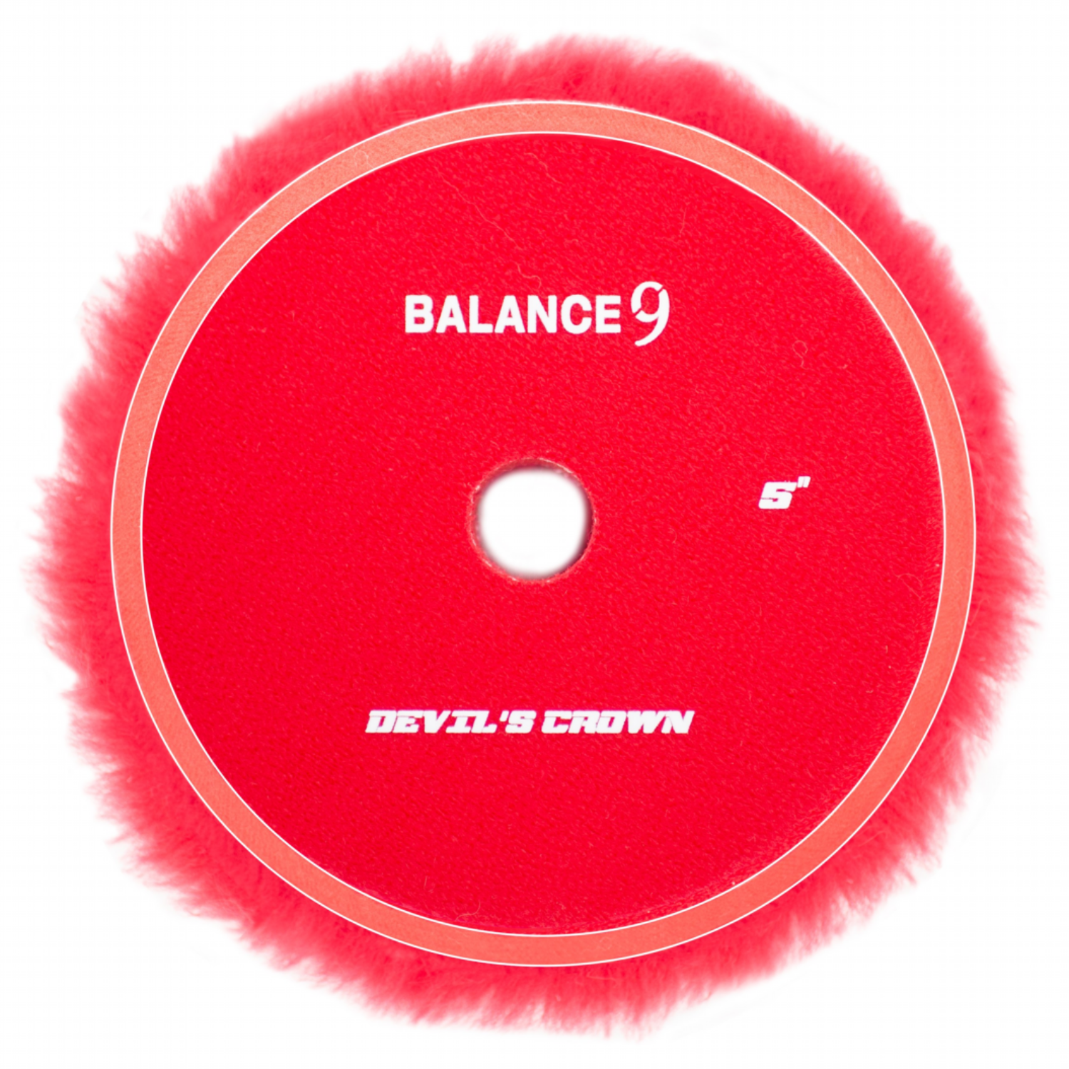 발란스나인 데빌스크라운 양모패드 5인치 (초벌, 싱글 듀얼 겸용) 15,500원