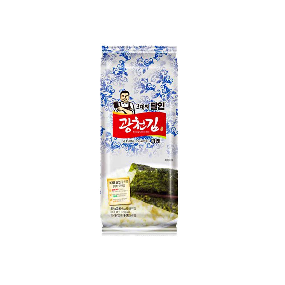 광천김 3대째 달인 파래 식탁김(대) 55g x 20봉, 55g, 20개 46,900원