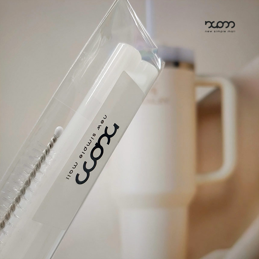 스탠리 텀블러 퀜처 H2.0 호환 유리빨대, 1개, 퀜처H2.0 화이트, 887ml 9,000원