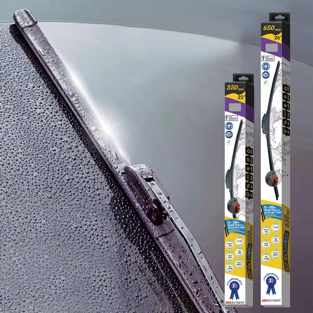 RX2세대 04년~09년 RX3세대 08년/12월~15/9월 렉서스 실리콘 발수코팅 와이퍼 2P / 650mm+550mm(1세트) 24,000원
