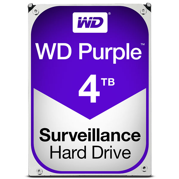 웨스턴디지털 WD43PURZ Purple 정품 4TB 3.5인치 5400RPM SATA3 HDD 하드디스크 영상 감시 보안 CCTV 녹화기 NVR DVR 메모리 고용량 저장장치, 1개 242,500원