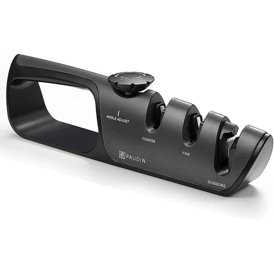 PAUDIN 칼갈이 2025년형 3단계 수동 숫돌 주방용품 조리도구 51,400원