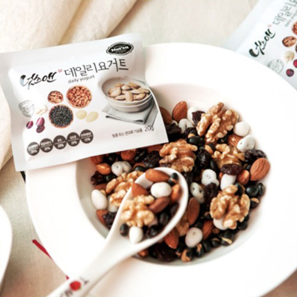 휴대용 데일리요거트 하루한줌견과 20g 100봉 / 견과류믹스 / 하루견과 / 하루한봉, 20g, 100개 55,900원