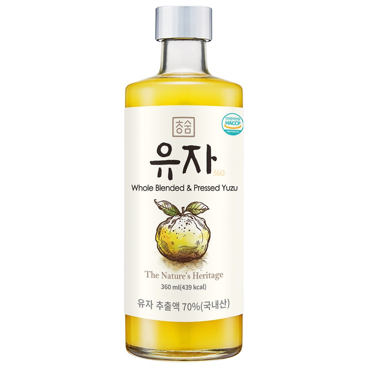 청숨 통째로 갈아만든 유자, 360ml, 1개 15,510원