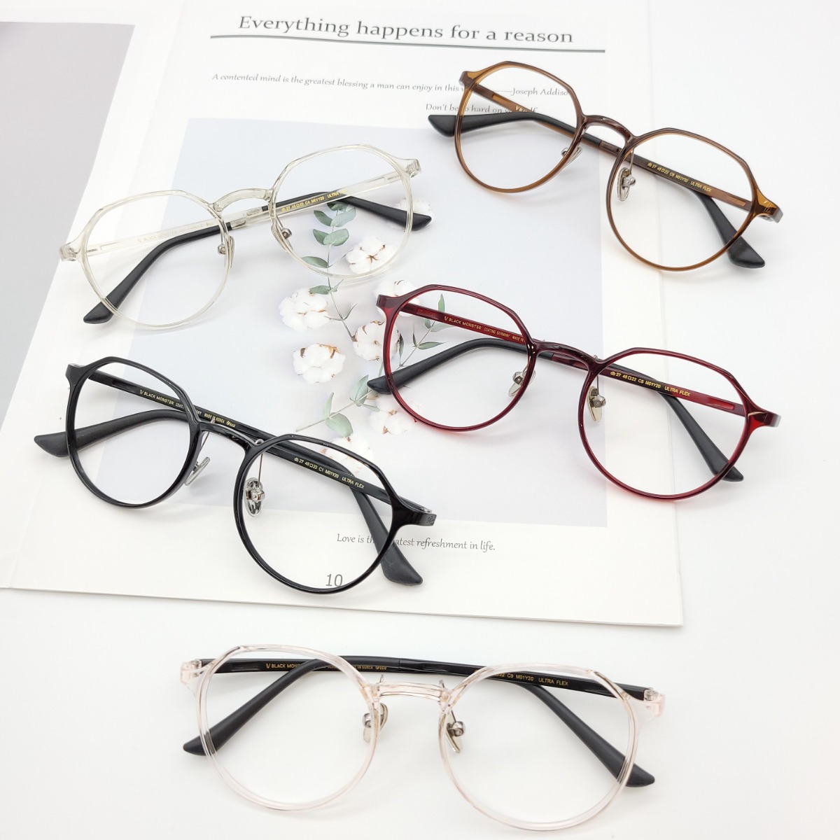 블랙몬스터 안경테 db27 6그램 48사이즈 뿔테 여자 남자 84,900원