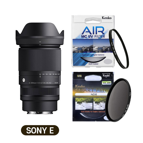 시그마 C 16-300mm F3.5-6.7 DC OS 소니 E +겐코필터 2종 1,130,000원