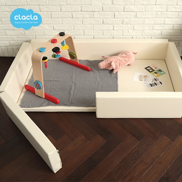 크라크라 범퍼침대매트 MINI 코지크림 놀이방매트, 코지크림 170,000원