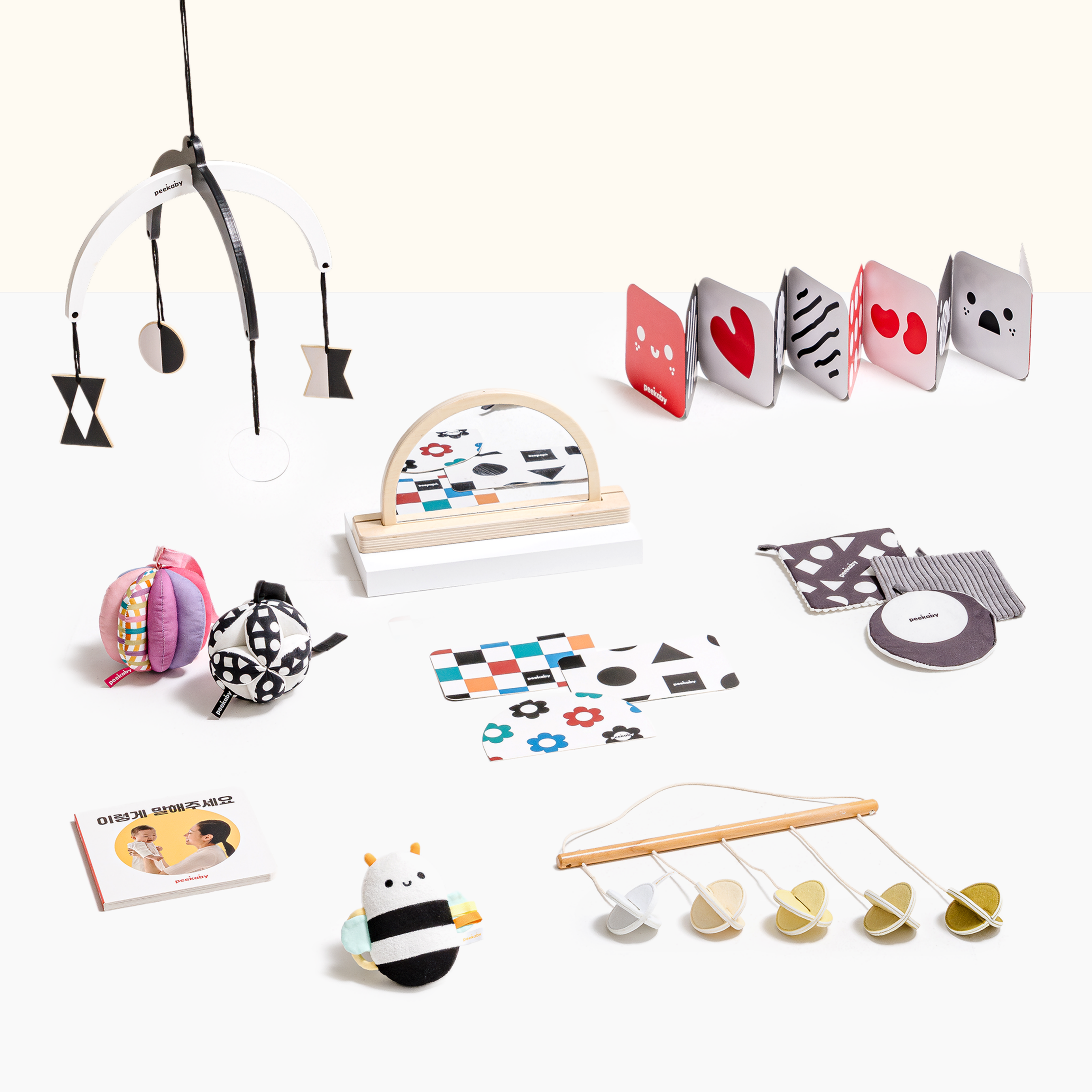 피카비 플레이키트 Everyday 1 (0-2개월) 신생아장난감 신생아선물, 1개 139,000원