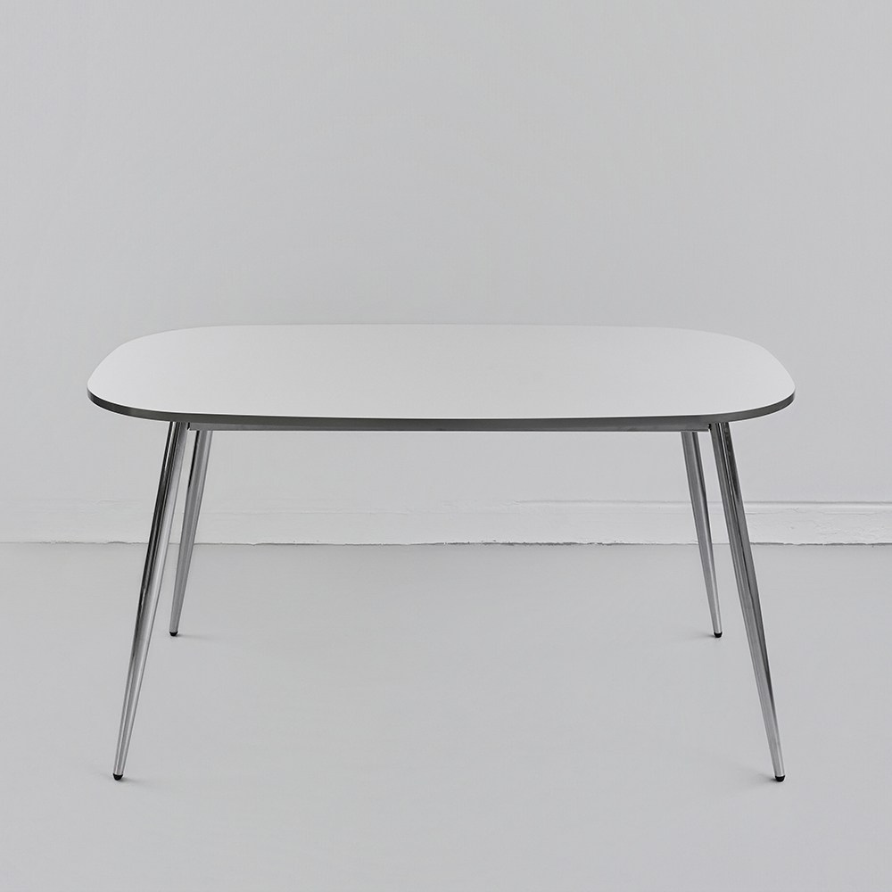 더끌림 엘로크 라운드형 테이블, 화이트, 4인용 149,000원