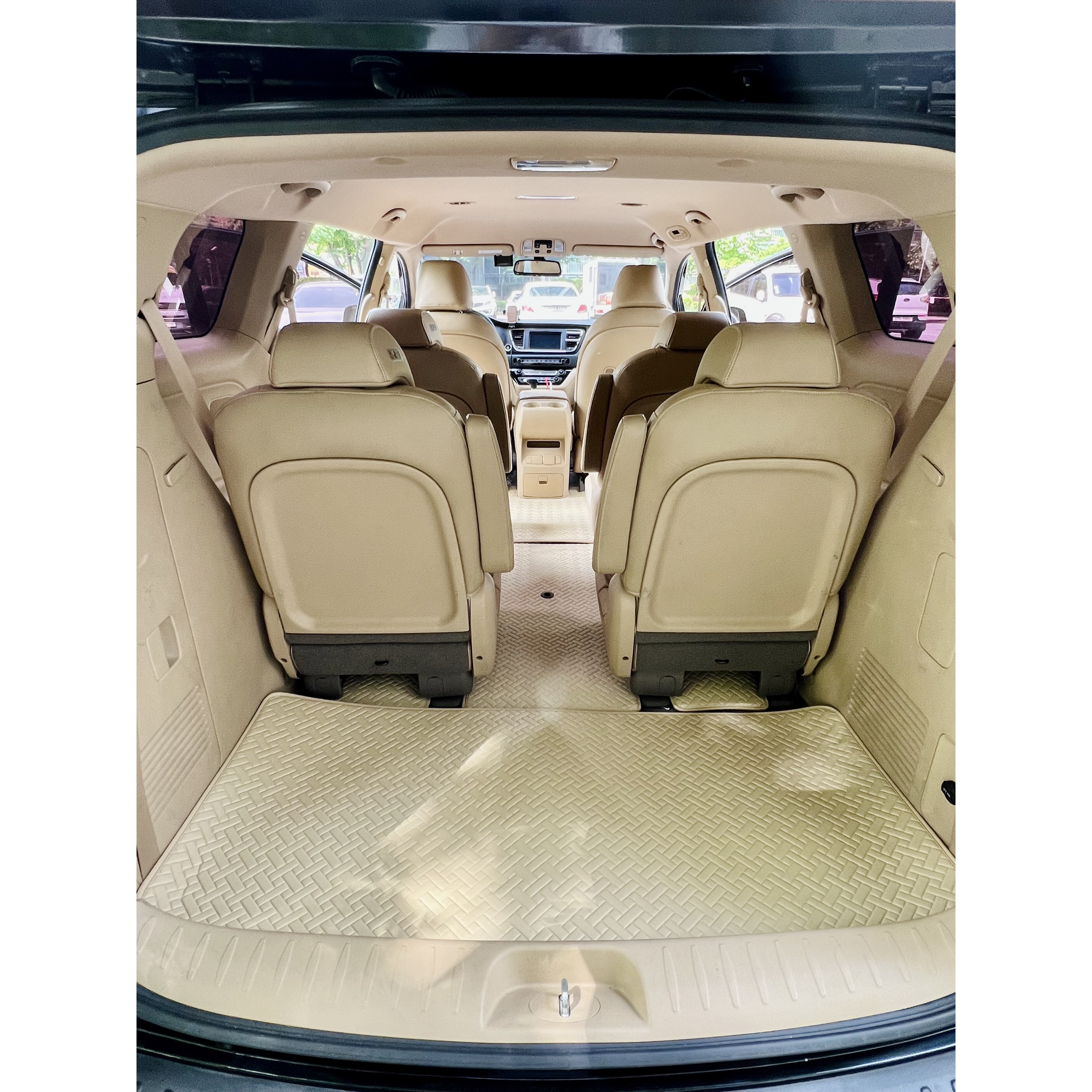 카니발매트 올뉴카니발 더뉴카니발 인조가죽매트, 베이지 140,000원