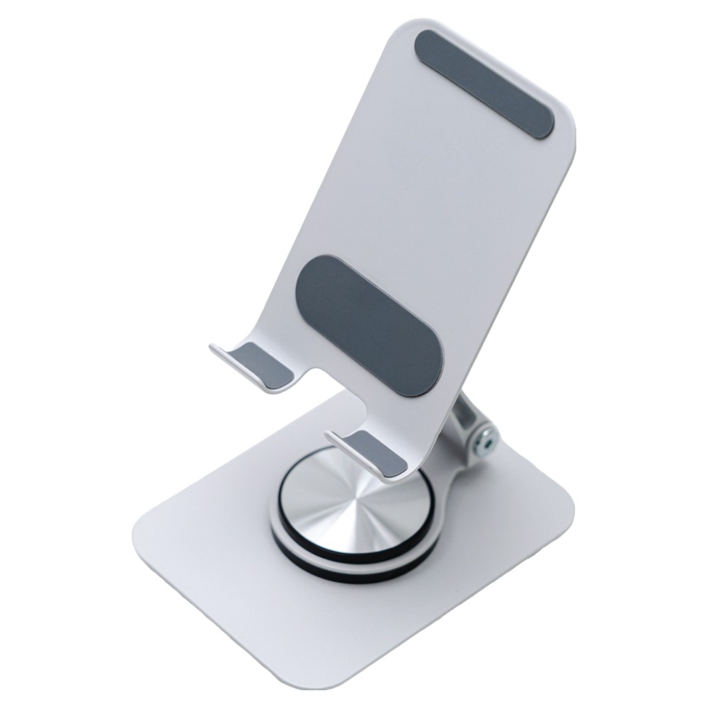 구스페리 360도 회전 접이식 탁상용 휴대폰 태블릿 거치대, 화이트, 1개 7,400원