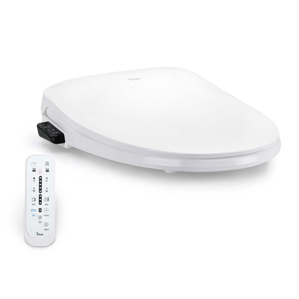 이누스 리모컨 직수형방수비데 신제품 IS-340R IPX7 비데구입 노필터비데 (설치비 별도), IS-340R, 단순배송상품 189,000원