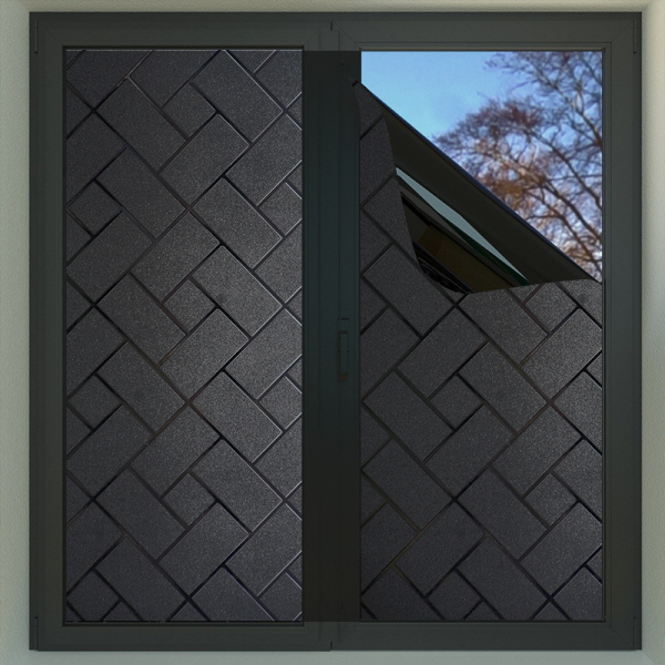 피어니스트 유리 창문용 필름 시트지, 11블랙, 90 x 200 cm 18,860원