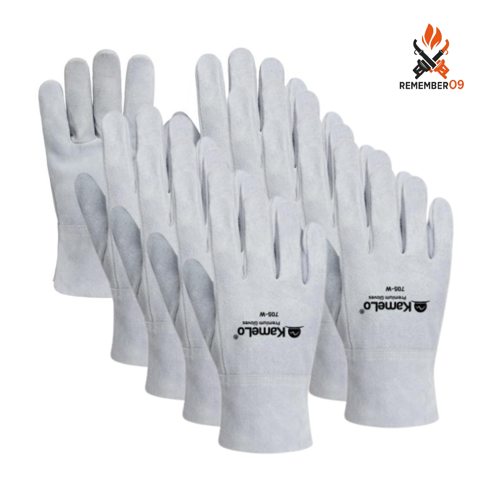 카멜로 소가죽 알곤 용접 가죽 장갑 705 화이트색상, 10개 32,000원