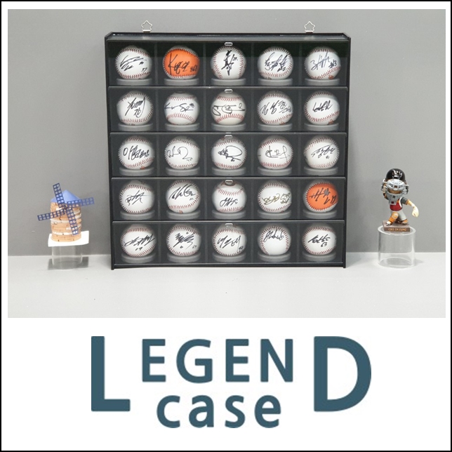 레전드 케이스 25P /사인볼 케이스/야구공 진열함/야구공 보관함 88,000원