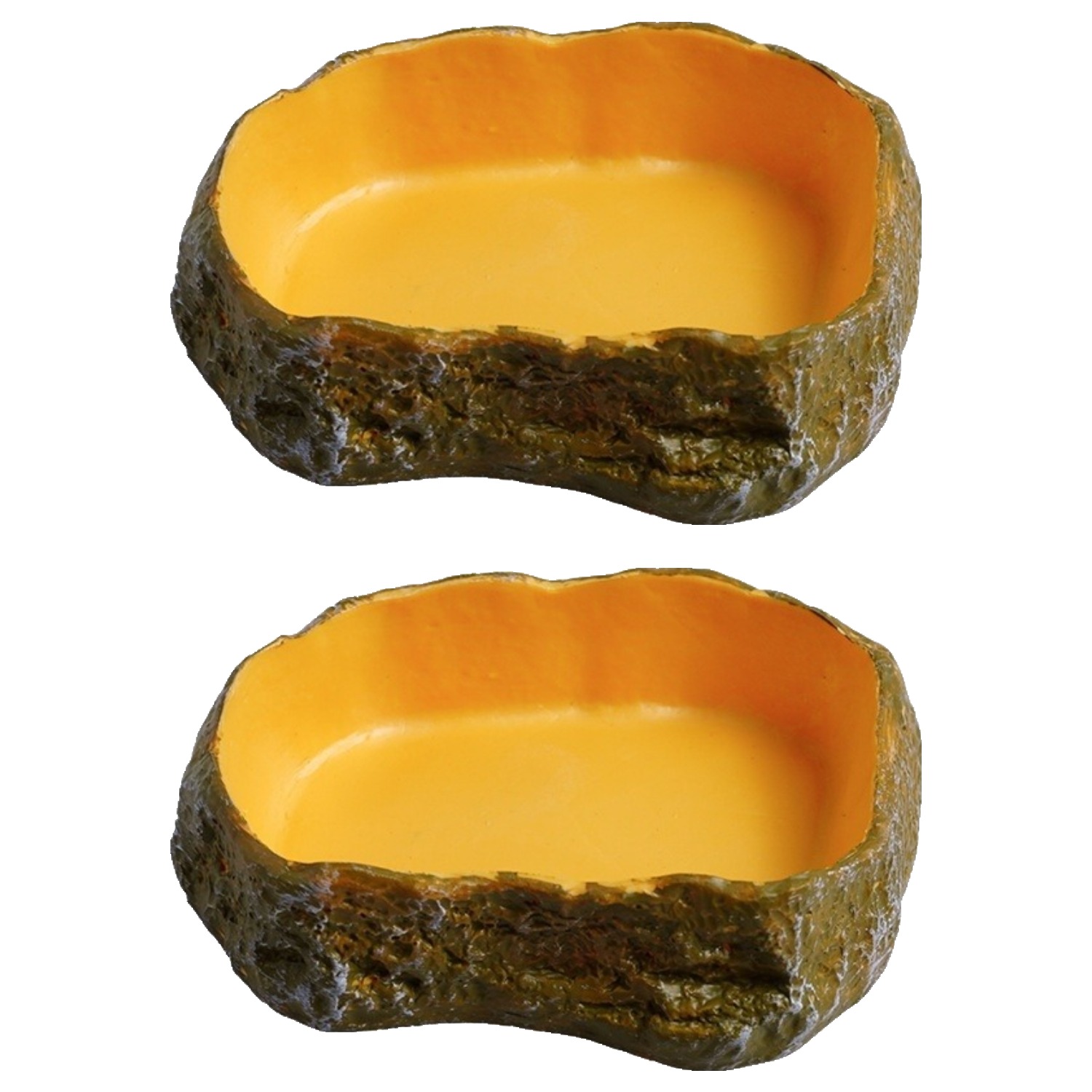 레몽크리프 파충류 크레 먹이 물 그릇 락디쉬, 혼합색상, 2개 5,700원