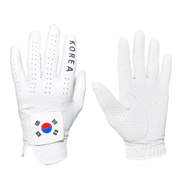 국가대표 태극기 타공 올양피 골프장갑 남성 여성 왼손, 19호, 1개 8,840원