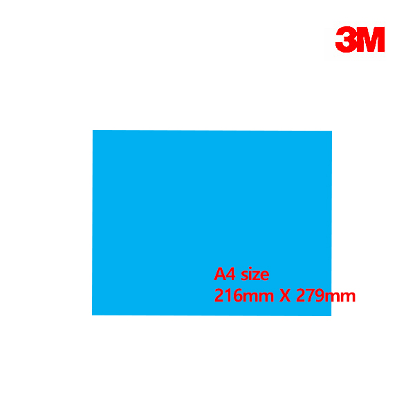 3M 필름사포(샌딩래핑필름), 하늘색 2000방 (9 Mic) 3,000원