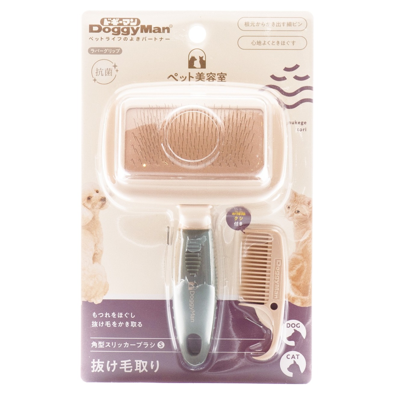 도기맨 뷰티살롱 슬리커 브러쉬 S, 혼합색상, 1개 8,990원