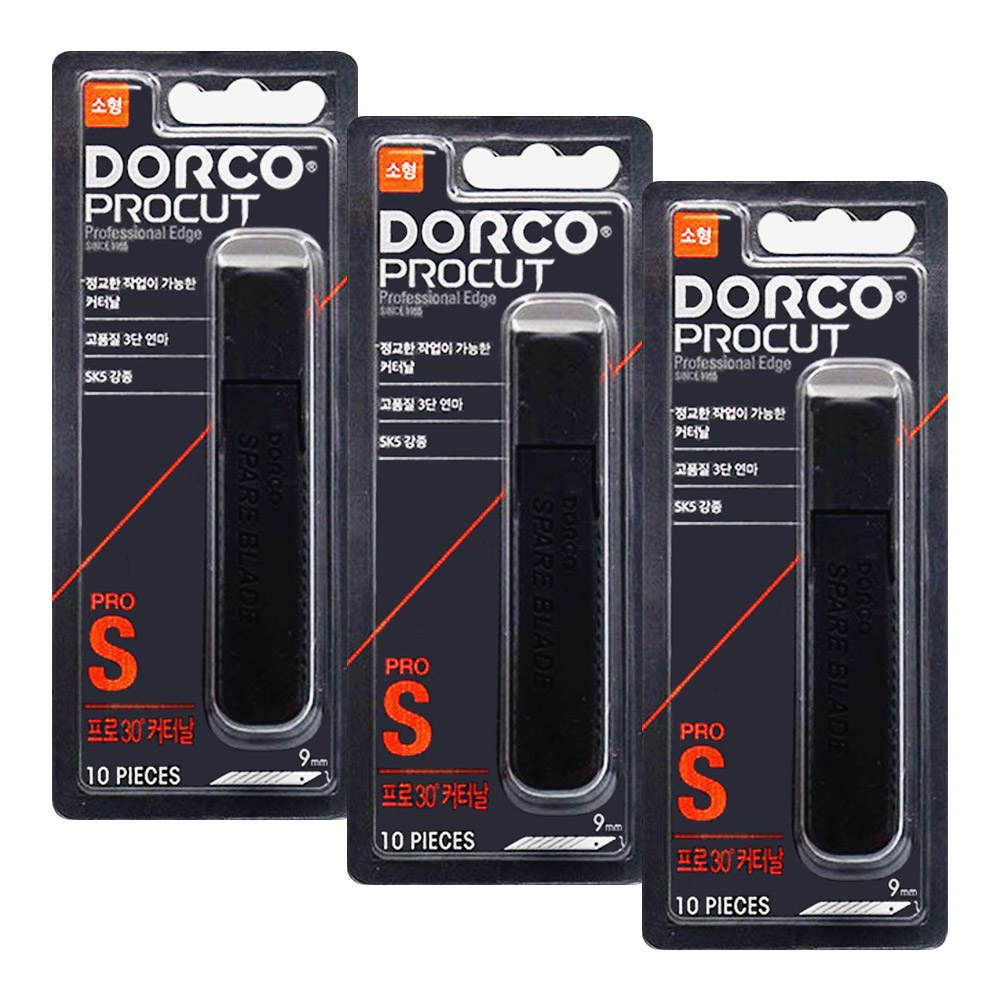 도루코 30도 PRO S30 커터날 10p 10,650원