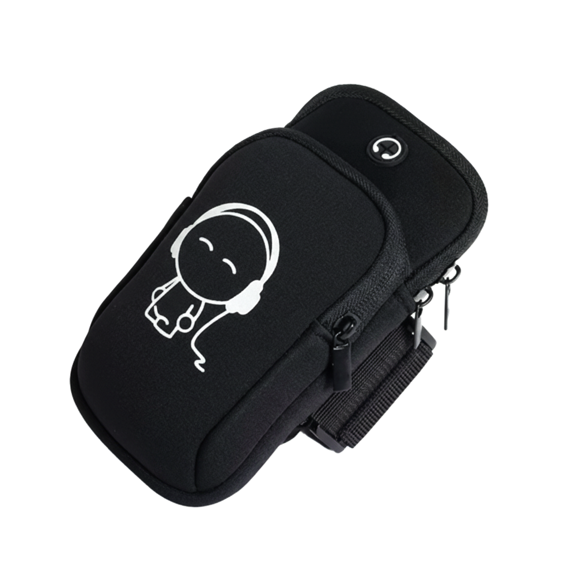 픽앤라이 야광 캐릭터 러닝 조깅 싸이클 스마트폰 포켓형 암밴드, 1개, 블랙 21,900원