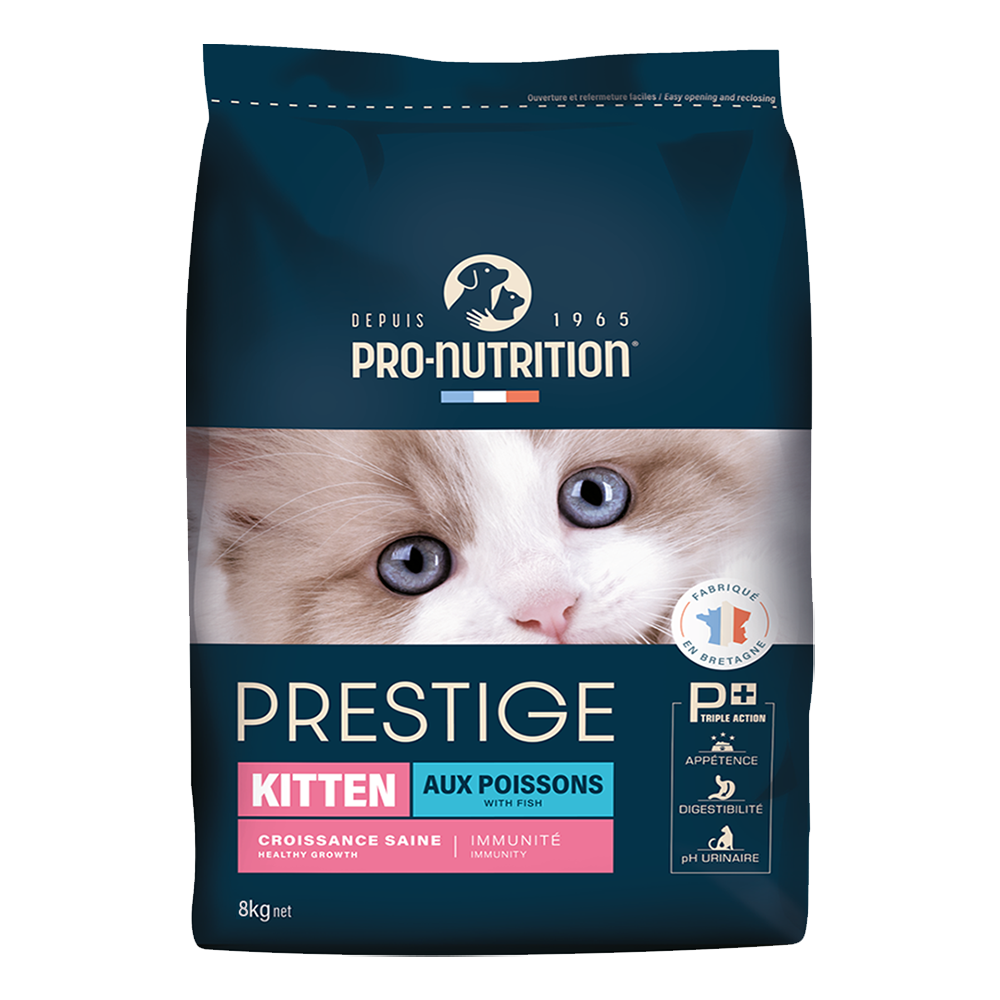 프레스티지 캣 키튼 성장기 아기 고양이 대용량 소화잘되는 사료, 흰살생선, 1개, 8kg 89,000원