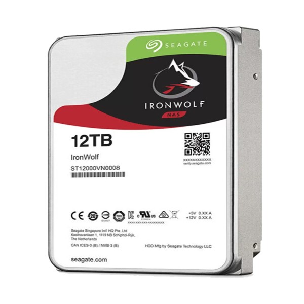 만별샵 씨게이트 아이언울프 NAS 내장 HDD, 12TB, 3.5 인치 SATA 7200 RPM, ST12000VN0008, 신제품 438,900원