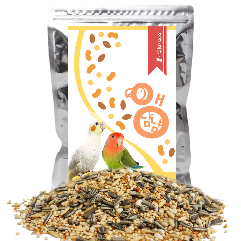 앵냠냠 왕관 모란 앵무새 먹이 17,000원