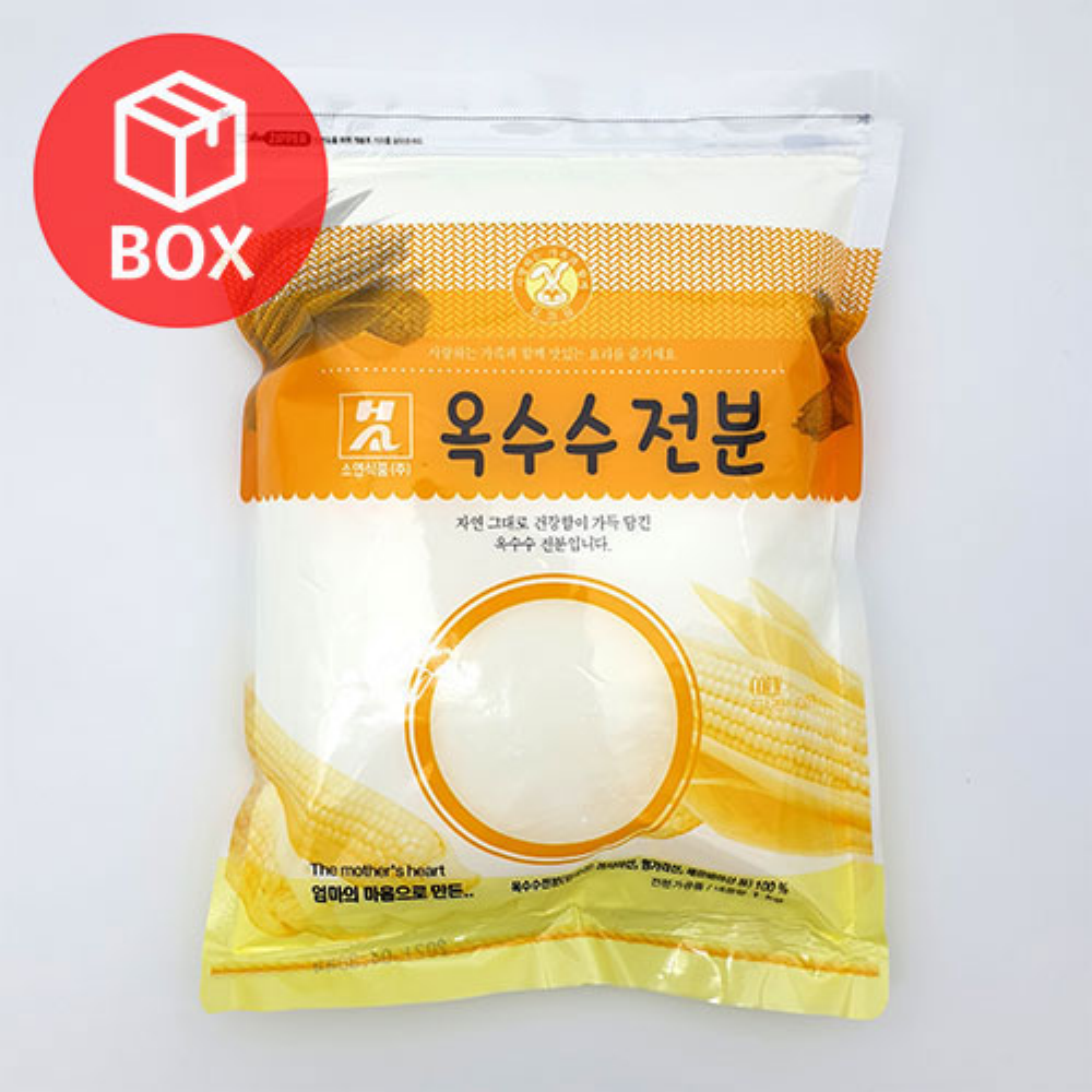 소연식품 옥수수전분100% 1kg X 10개 (1박스) 31,730원