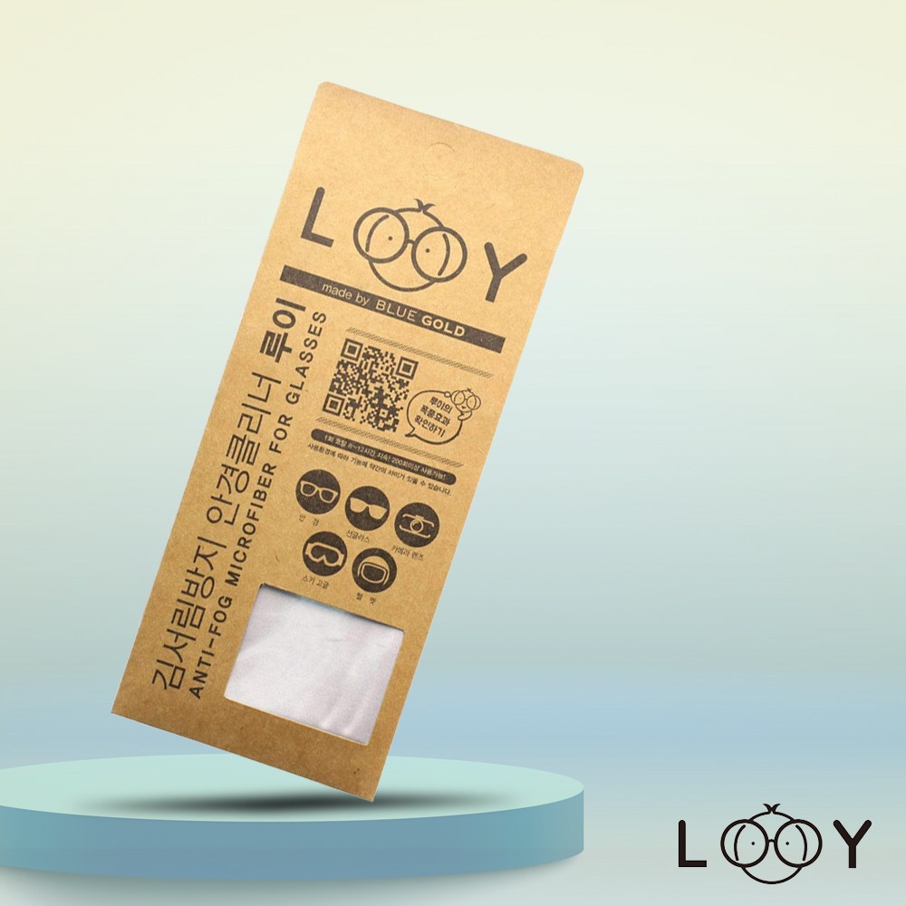 블루골드 루이 김서림방지 안경닦이 클리너 습기제거 6,000원