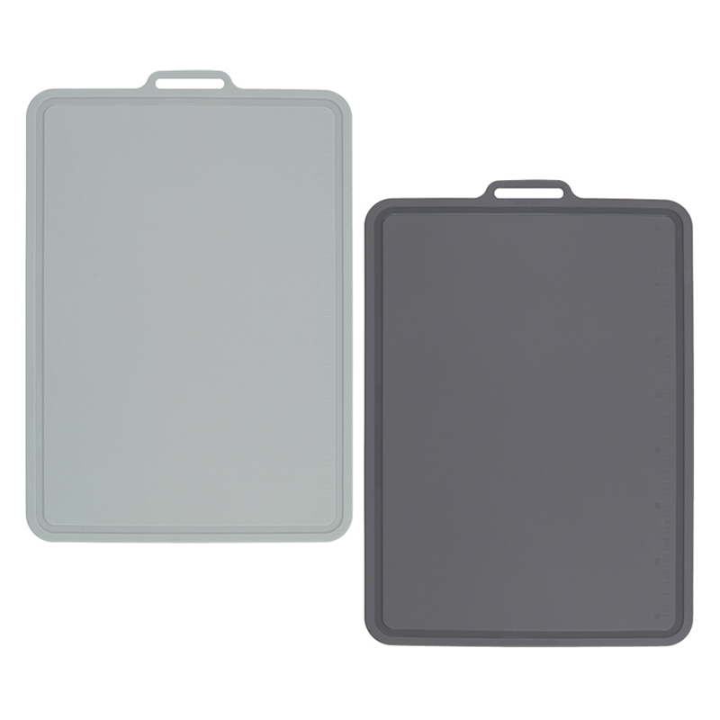 실리콘스토리 플래티넘 실리콘 양면 도마 블루그레이 + 차콜 세트 대형, 1세트, 도마 2종 33,700원