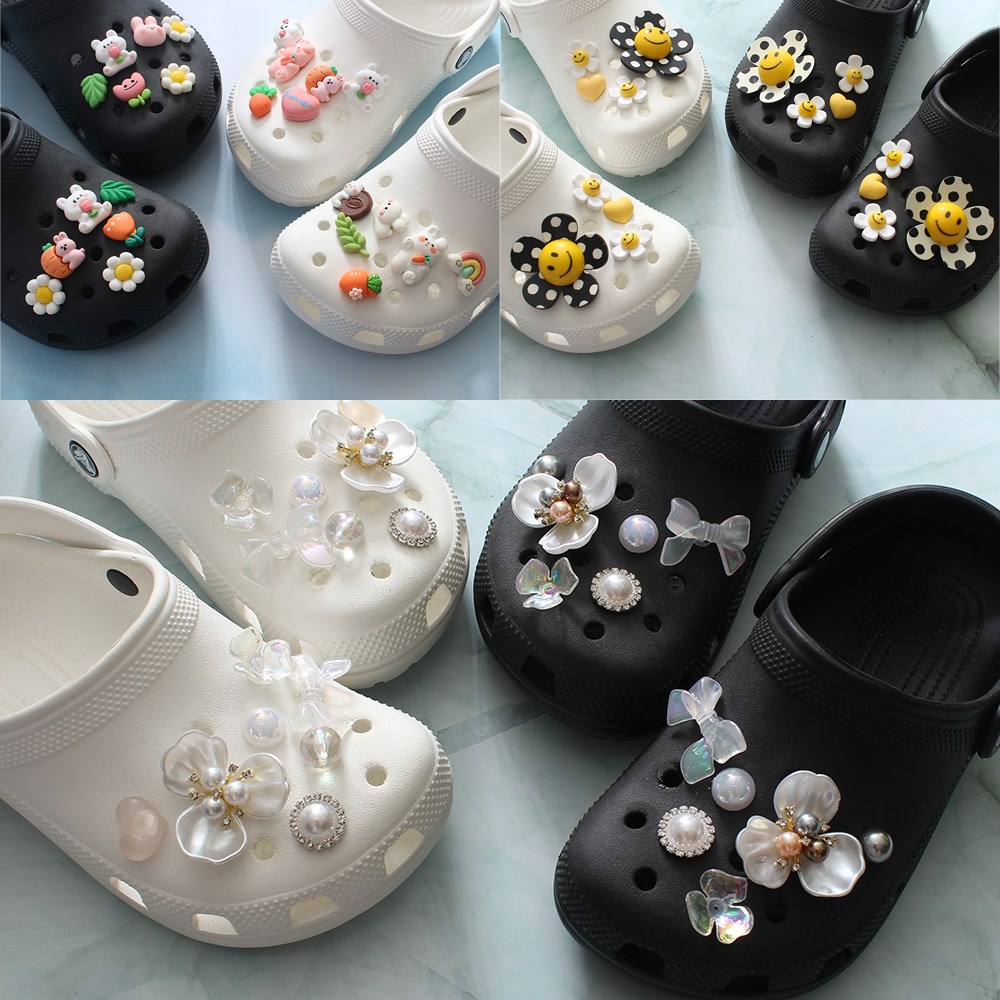 OK신꾸 200여종 신발 참 인기 파츠세트 슬리퍼 실내화 꾸미기 신발장식 악세사리 17,900원