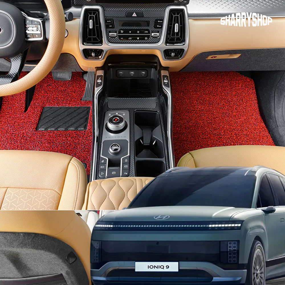 쉐리샵 아이오닉9 2025 전용 맞춤제작 코일매트 풀세트 1+2+3+트렁크 선물용 엣지형 6인승 120,300원