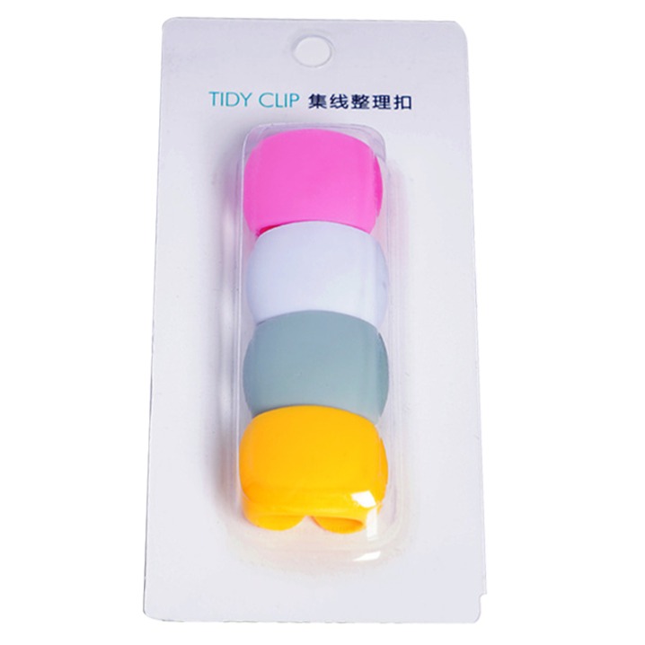 메이크마인 케이블 이어폰 선정리 케이블타이 클립 4종 세트, 핑크, 화이트, 민트, 오렌지, 1세트 6,630원