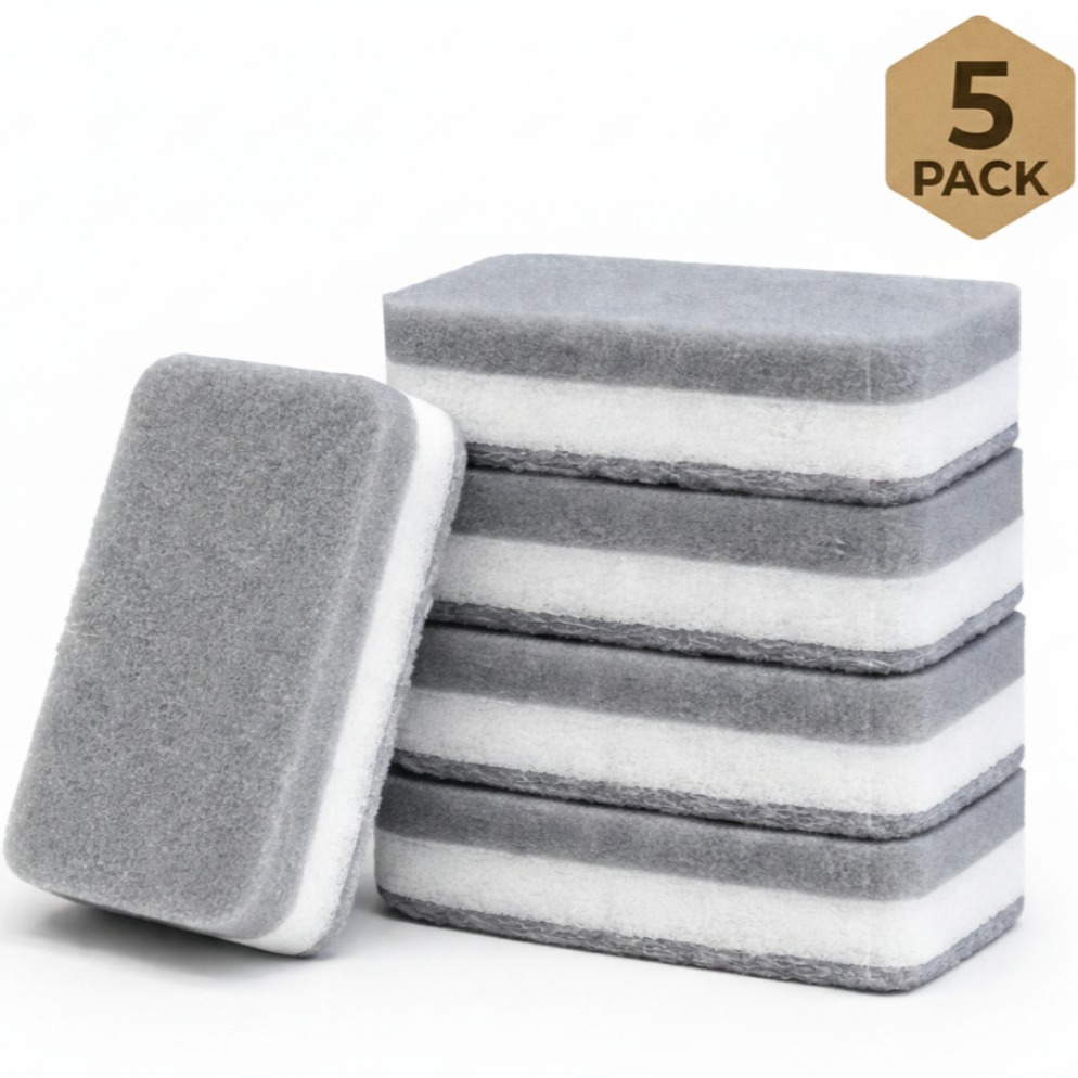 마음담은 양면 스펀지 수세미 그레이 5p, 1개, 5개 5,690원