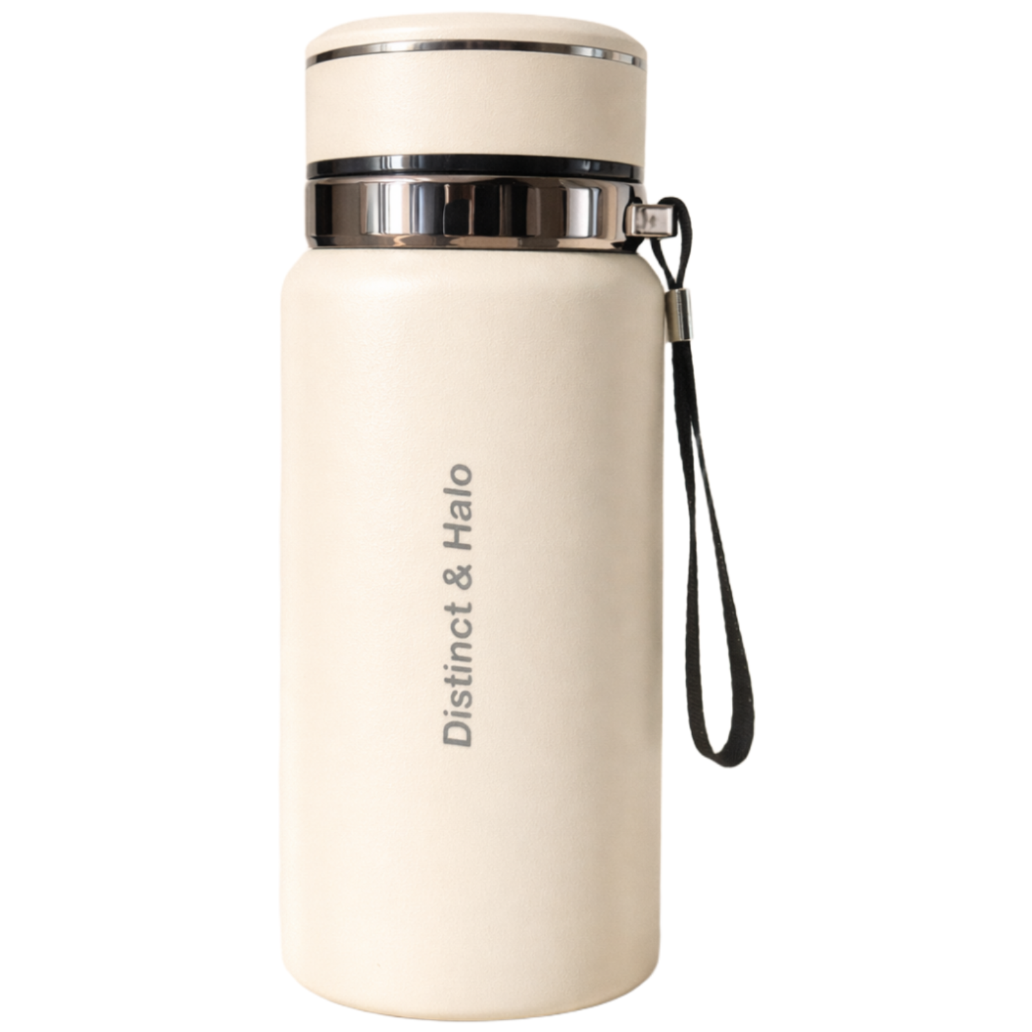 디에이치 텀블러 스테인리스 보온보냉 텀블러, 분리형 필터, 스트랩 포함, 1개, 660ml, 아이보리 13,900원