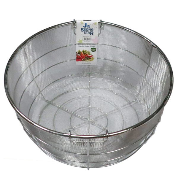 진성스타 채반 대형스텐채반 후레임 소쿠리 53cm 3단 143,000원