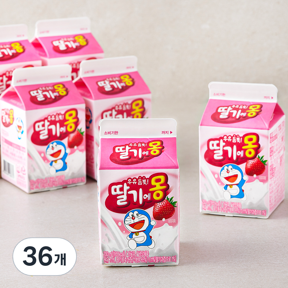 [로켓프레시] 남양유업 우유 듬뿍 딸기에몽 31,550원