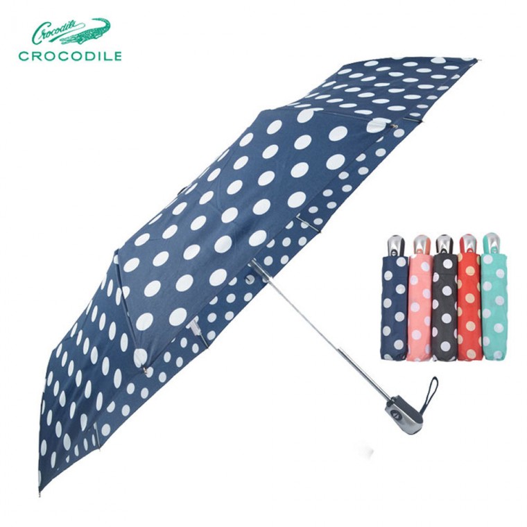 크로커다일 3단 땡땡이 완전자동우산 9,000원