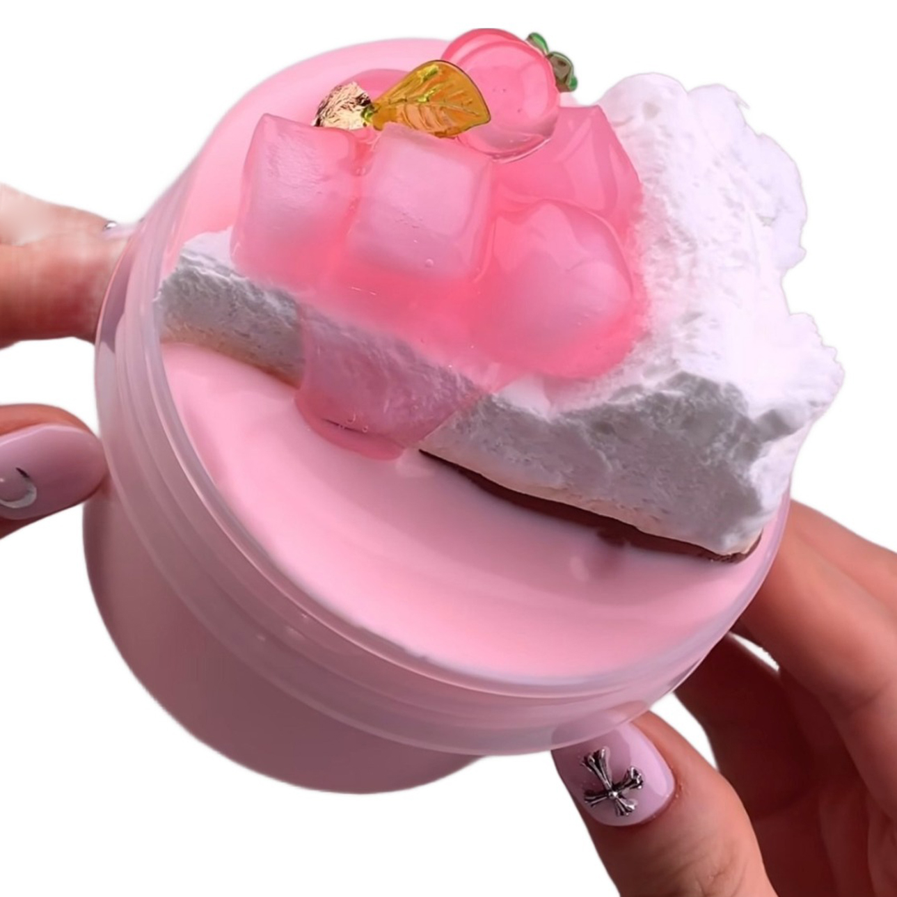 에밀리슬라임 피치케이크 버터슬라임, 1개, 300g, 핑크 13,550원