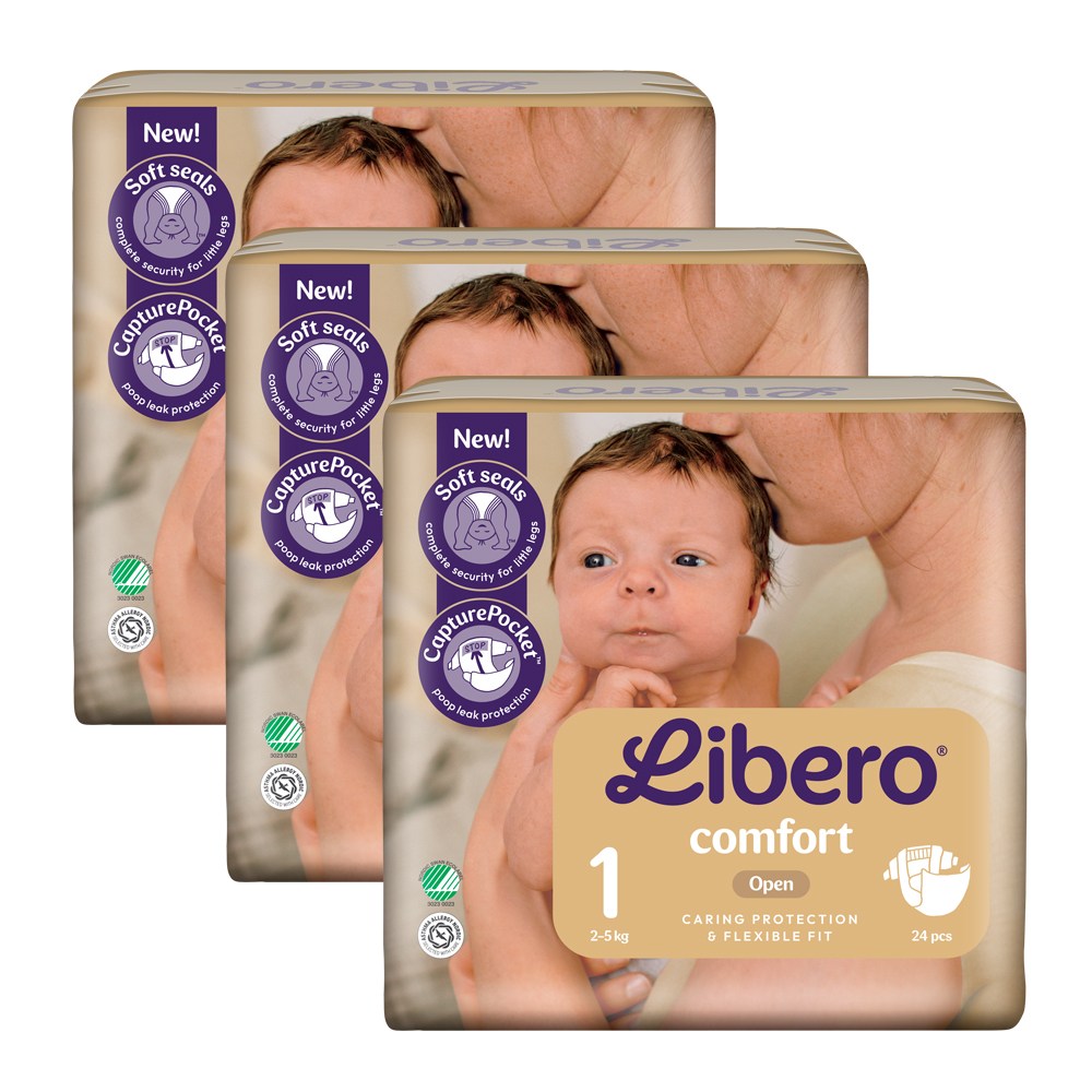 new 리베로기저귀 컴포트 밴드형, 1단계, 72매 32,000원