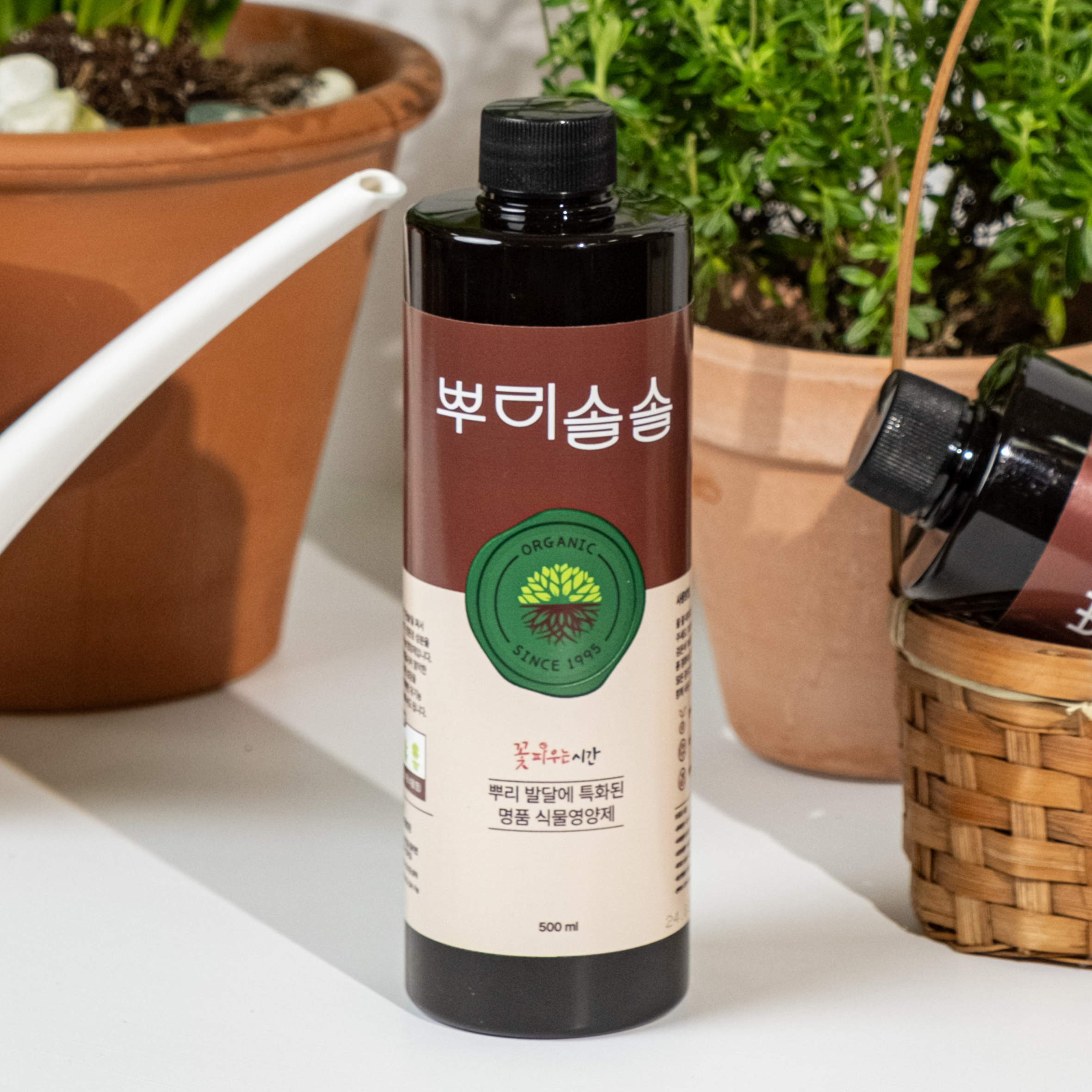 꽃피우는시간 뿌리솔솔 뿌리영양제 500ml, 500ml, 1개 24,800원