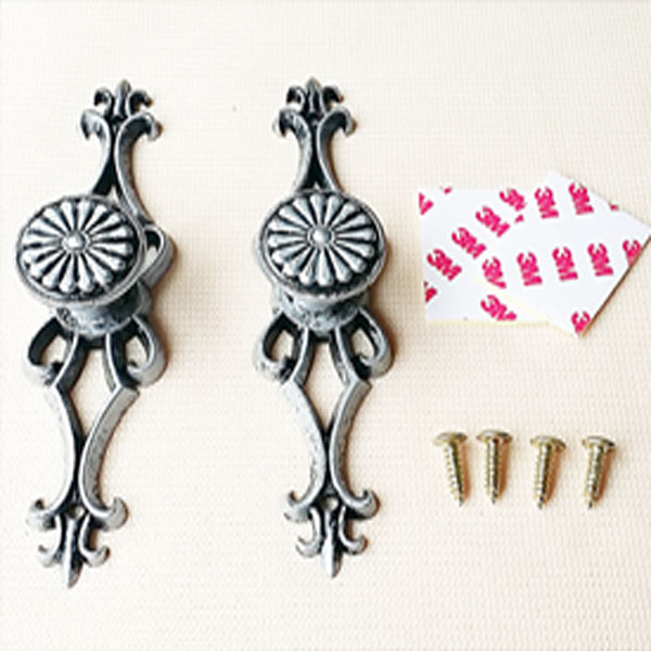 드림아트 커튼 끈고리(돌고래,엔틱끈고리) (4종), 엔틱끈고리(엔틱실버) 1세트 4,620원