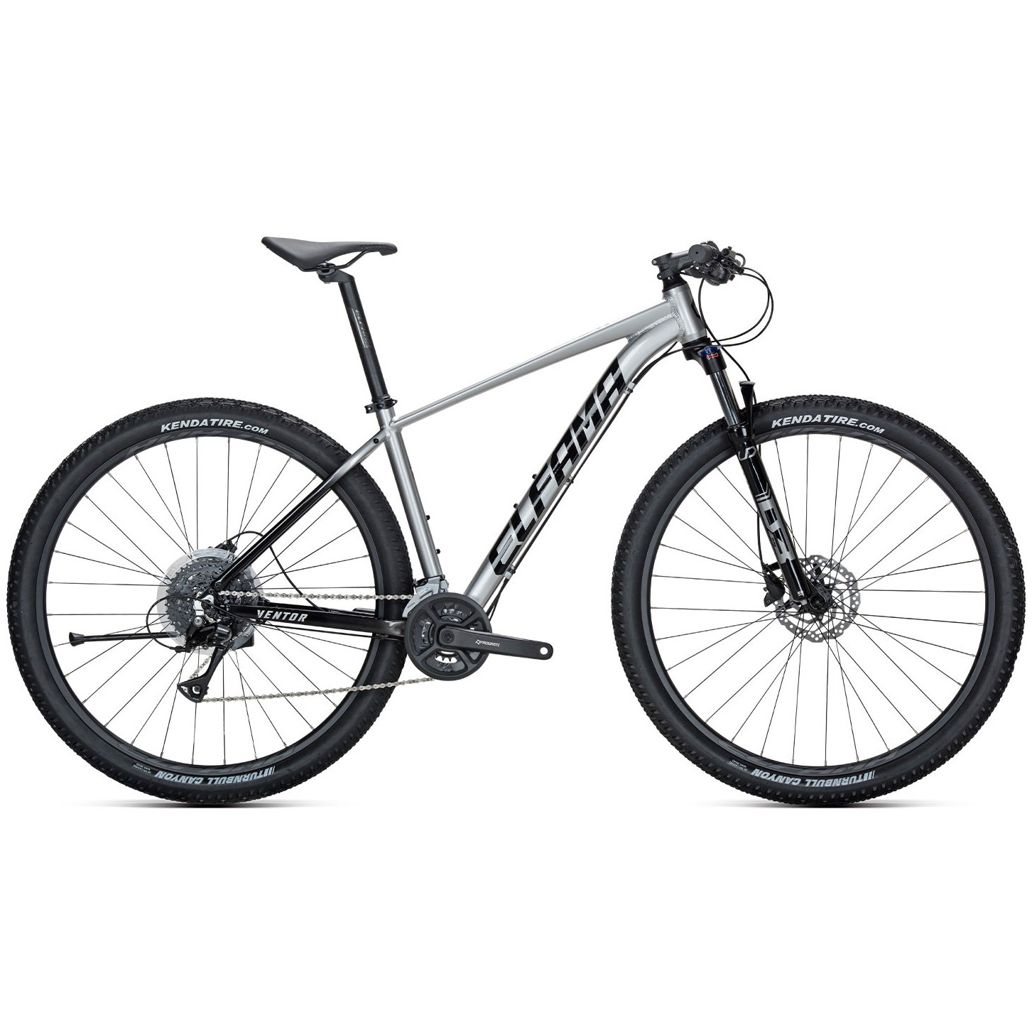 엘파마 벤토르 V4 / 입문용 MTB 자전거, 1개, 1042cm, 퀵실버 / XS (27.5인치) 672,000원