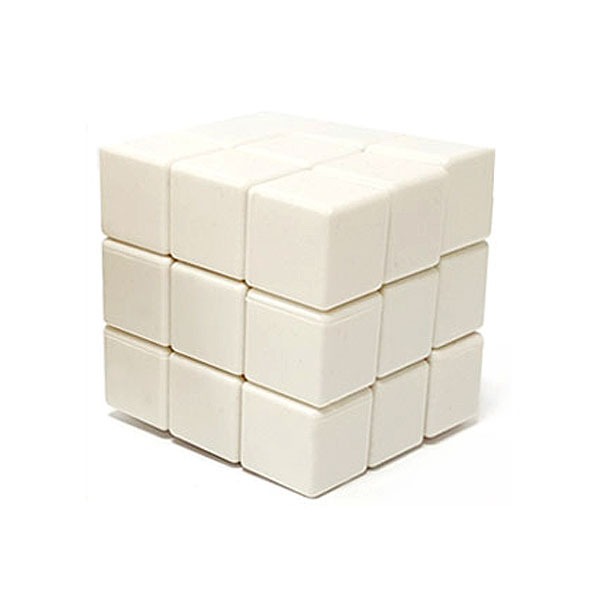 (재미스쿨) 그리기 큐브 3x3 무지 큐브 DIY 재료 (1개), 본상품선택 1,800원