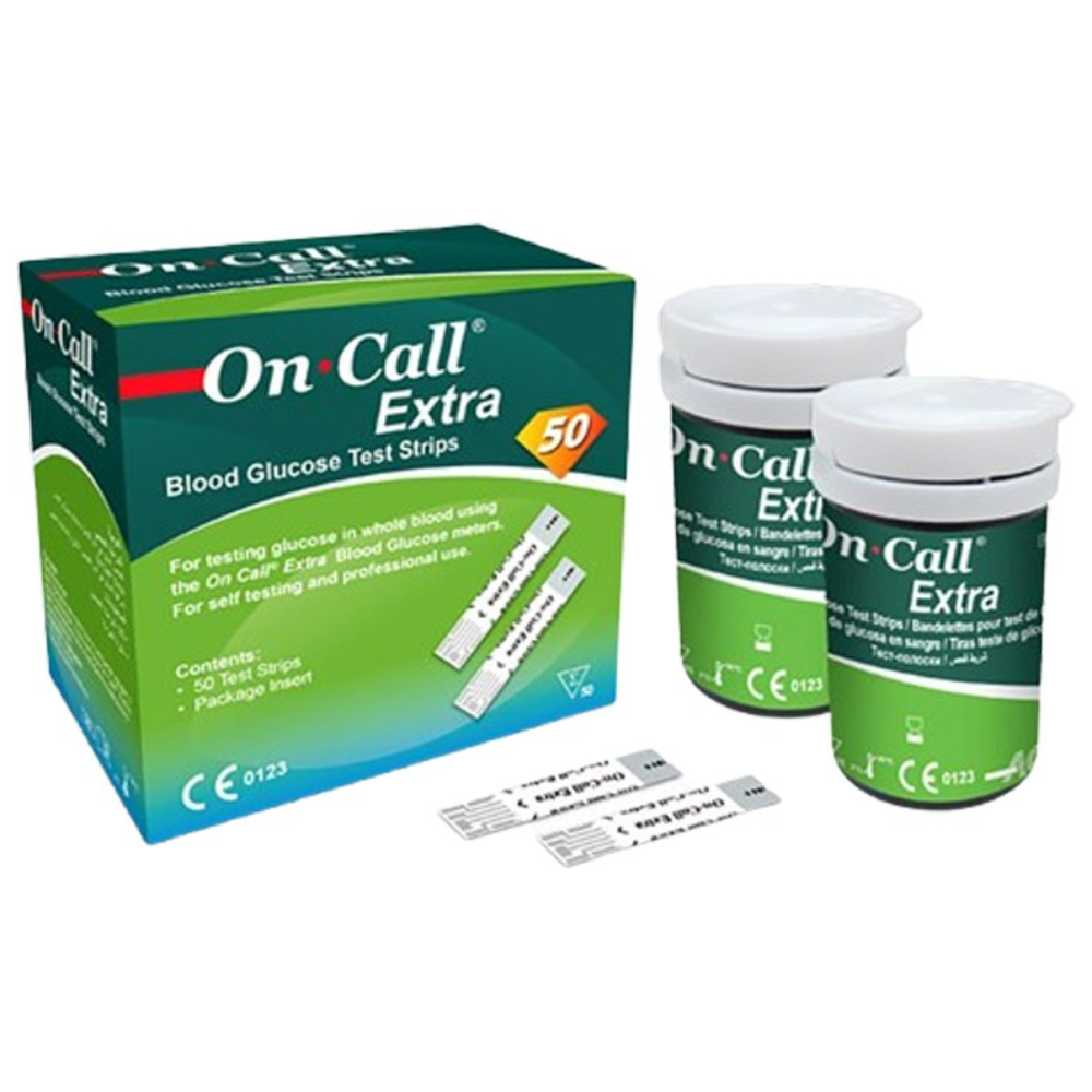 온콜 엑스트라 혈당시험지 스트립 50매 (1박스), 2개, 50매입 28,000원