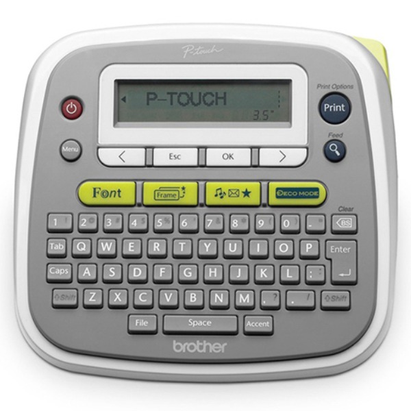 브라더 라벨프린터 PT-D200, 1개, PT-D200,사은품  12mm (검정용지 흰색글자) 79,900원