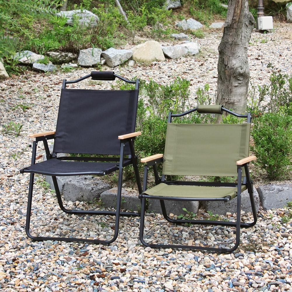 크로퍼스 아웃도어 이지폴딩 캠핑 로우체어 일반형/확장형 2개, 확장형 블랙, 2개 60,000원